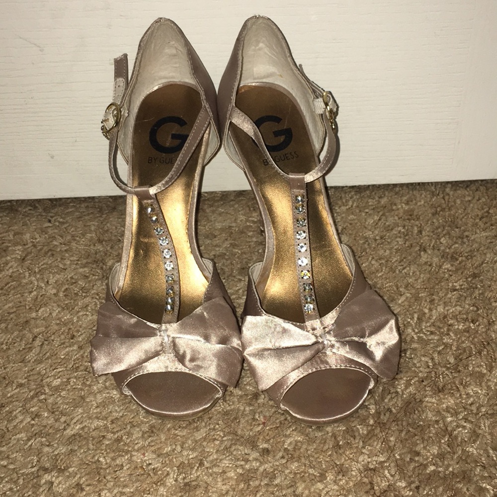 G by Guess Rhinestone Heels